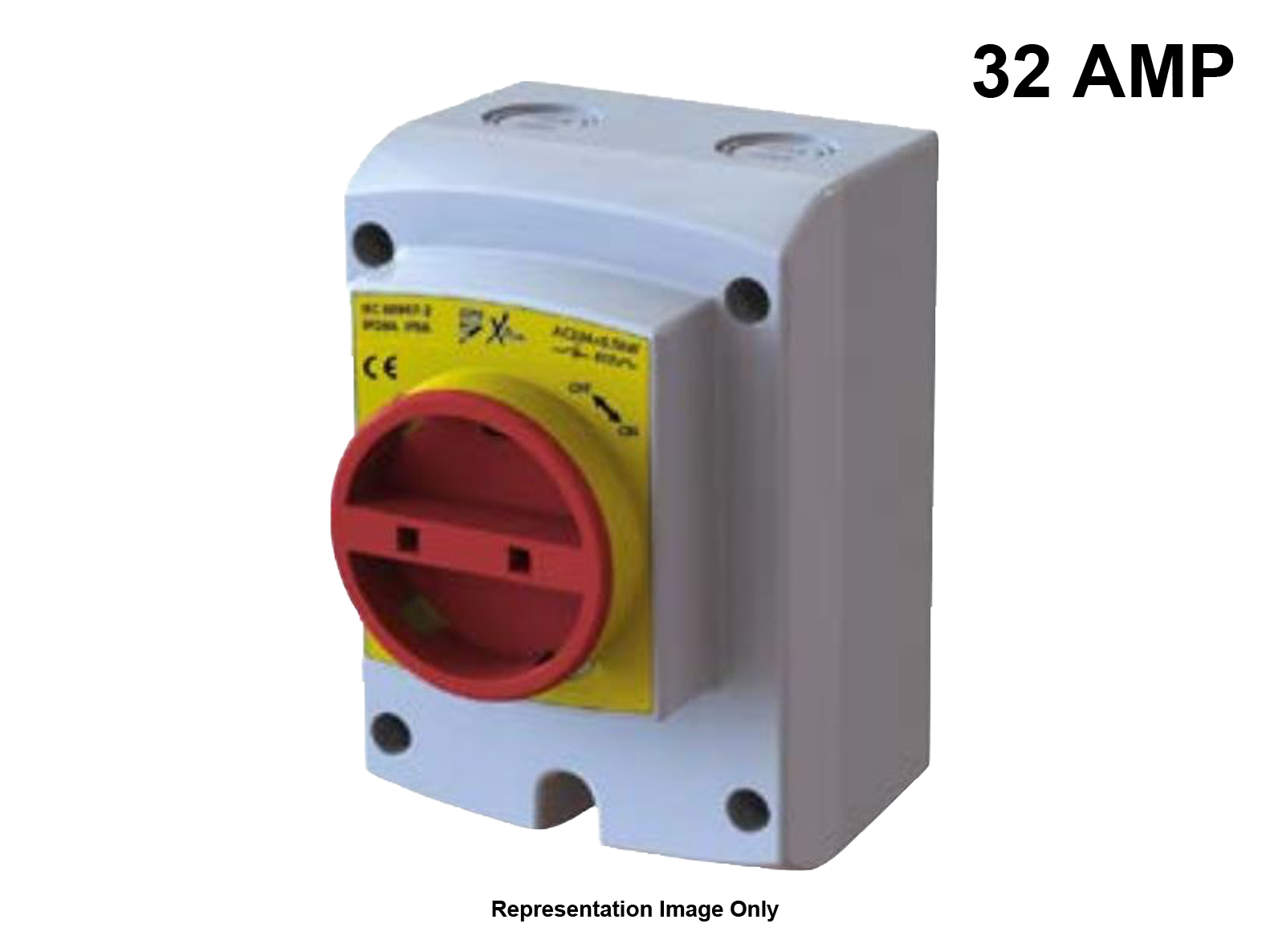 Isolator Rotary 3 Pole IP66 - 32 Amp BBJ